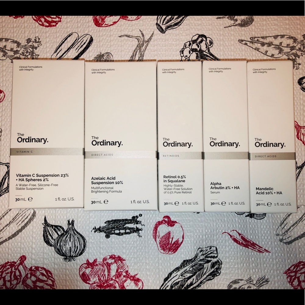 The Ordinary Skincare Products
